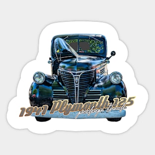 1941 Plymouth 125 Pickup Truck Sticker